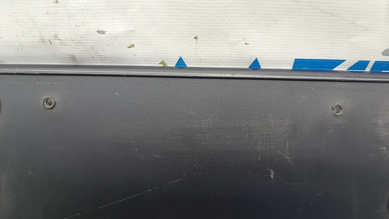Volkswagen ID.4 front bumper license plate holder with 21-22 screw holes