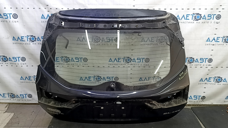Naked tailgate with glass for Nissan Rogue Sport 17-22 black G41