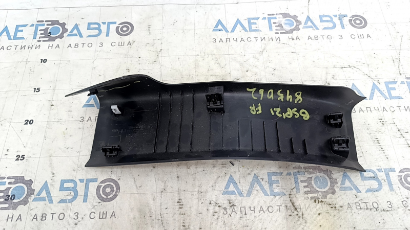 Rear right door sill plate for Ford Bronco Sport 2021-25, black, scratched, dented