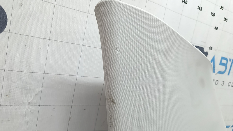 Right rear pillar trim panel in front of the window, Ford Bronco Sport 2021-2025, gray, scratches, needs cleaning, worn