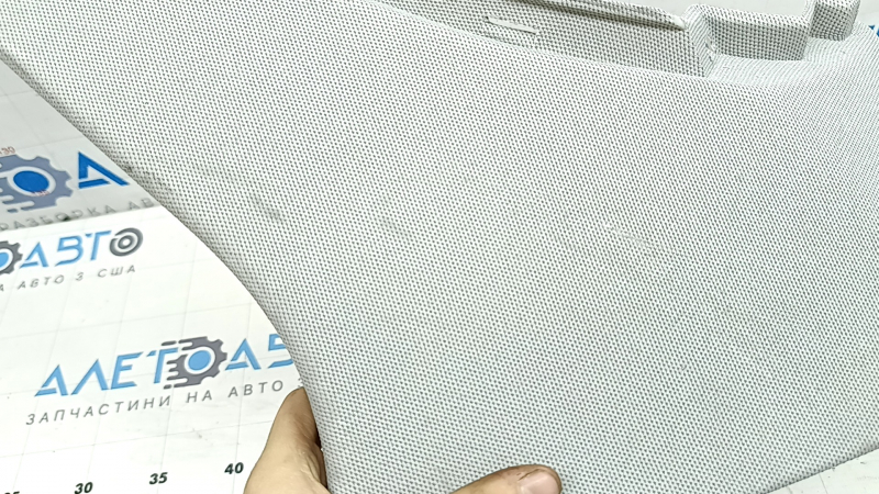 Upper right rear pillar trim for Audi Q8 19-25, rear, gray, for cleaning