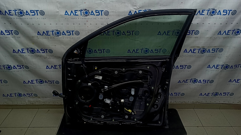 Kia Niro 17-22 keyless front right door assembly, black AVR, paint 0.25-0.3, scratches, chip