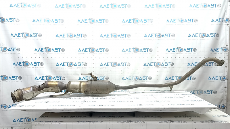 Toyota Prius 30 10-15 exhaust pipe with catalytic converters