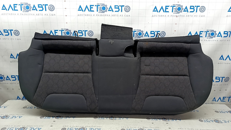 Rear seat cushion, 2nd row, Kia Niro 17-22 HEV, PHEV, combination black, cloth, needs cleaning, scuffs