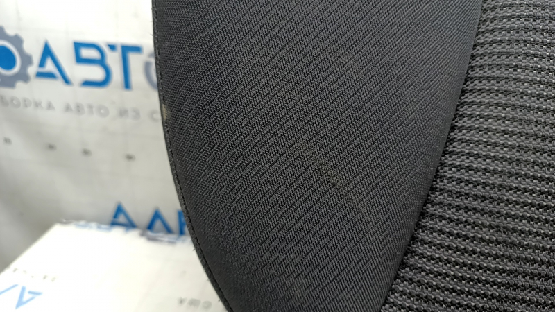 Rear seat cushion, 2nd row, Kia Niro 17-22 HEV, PHEV, combination black, cloth, needs cleaning, scuffs