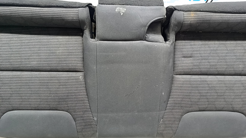 Rear seat cushion, 2nd row, Kia Niro 17-22 HEV, PHEV, combination black, cloth, needs cleaning, scuffs