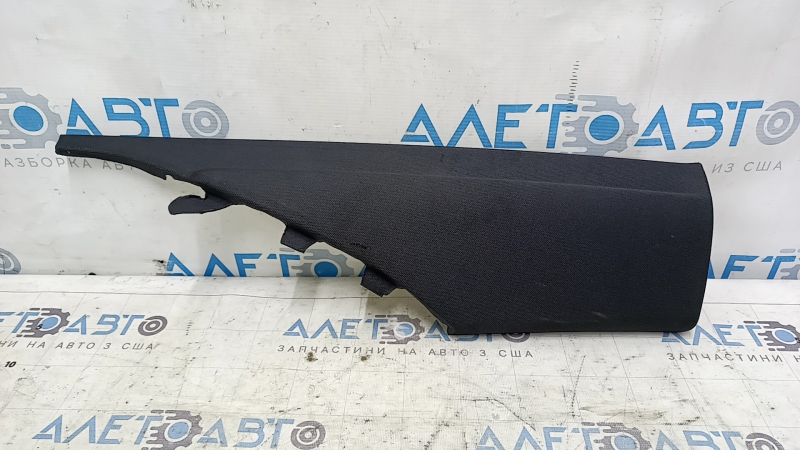 Left rear pillar trim for Audi A6 C7 12-18, black, scratches