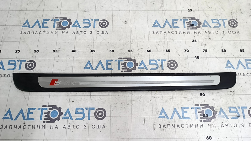 Audi A6 C7 12-18 S-line outer door sill trim, front left, scratches