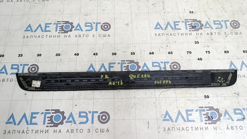 Audi A6 C7 12-18 S-line outer door sill trim, front left, scratches