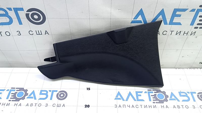 Front left center console trim for Toyota Prius V 15-17, black