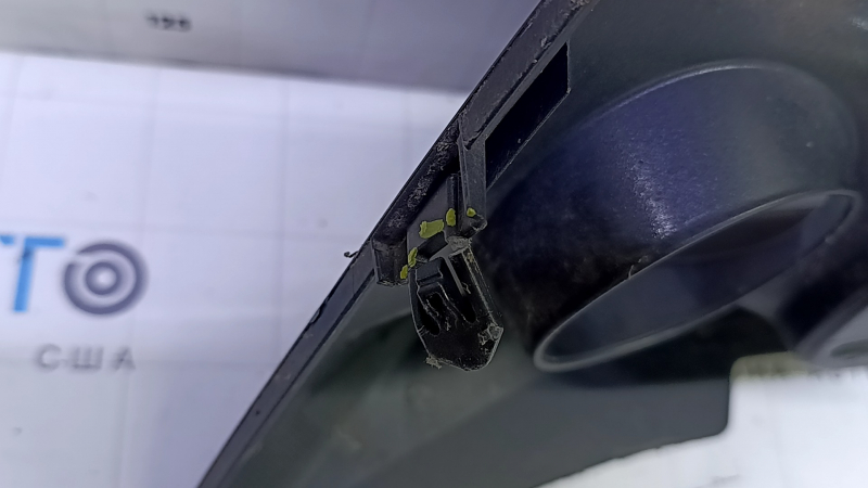 Toyota Prius V 15-17 front bumper lower grille under fog lights, scratches, scuffs, broken fasteners, non-factory holes, dents