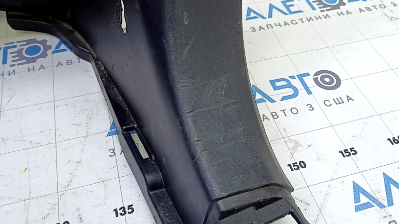 Right arch trim for Toyota Prius V 15-17, black, scratches