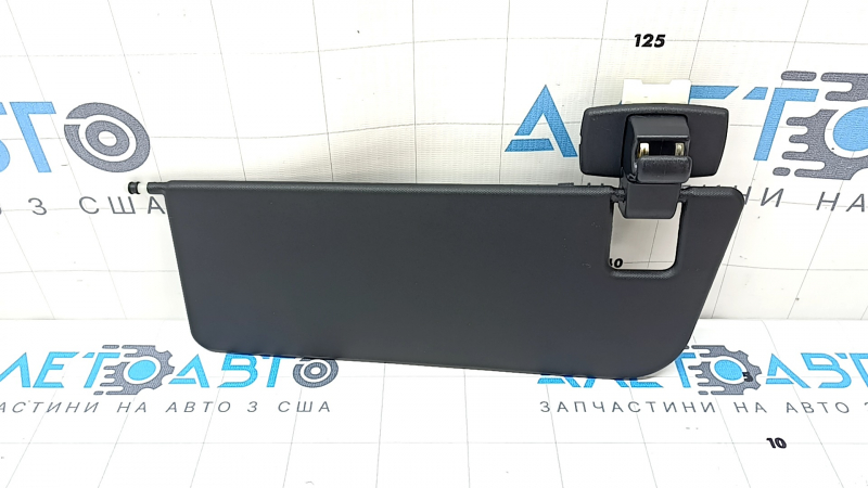 Small left visor for Mercedes W167 GLE 350 450 20-23, black, with hook
