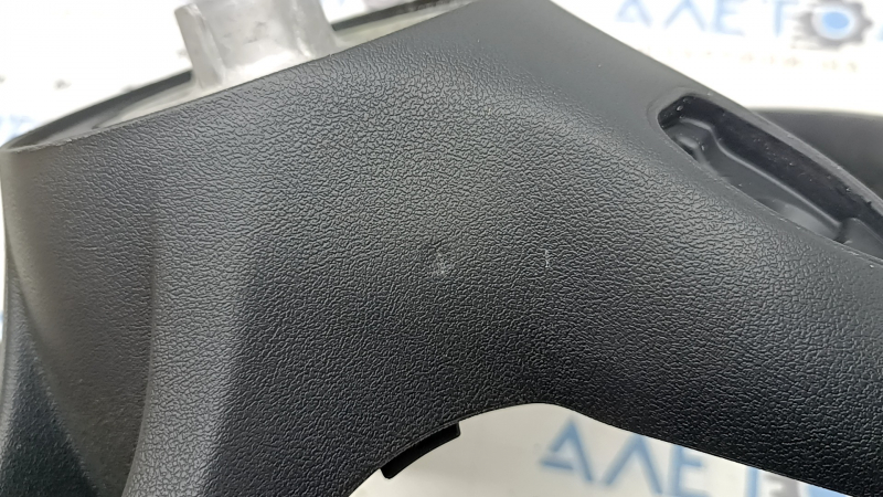 Mercedes W167 GLE 350 450 20-23 black leather steering wheel with heating, scratches, tears, dents