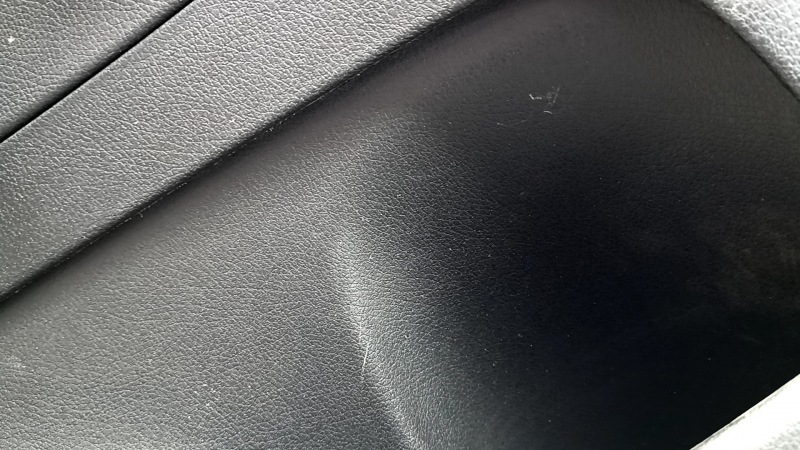 Door trim, rear left card, Mercedes W167 GLE 350 450 20-24, black leather, with non-working backlight, black leather armrest, gray wood insert, Burmester, without curtain, with handle, contact with