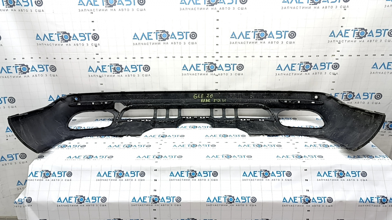 Mercedes W167 GLE 350 450 20-24 rear bumper lip, structure, for towbar, for parking sensors, dents