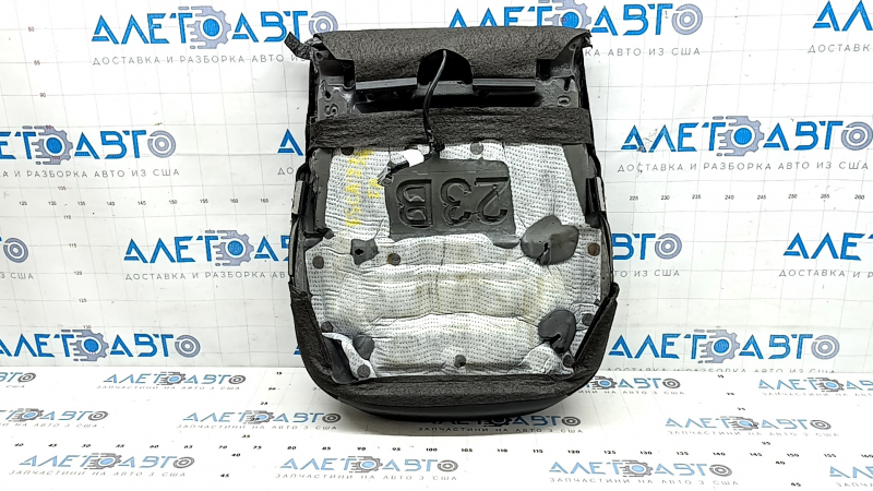 Ford Escape MK4 2023-2025 passenger seat cushion upholstery, black leather with perforation, heated, dented, scratched