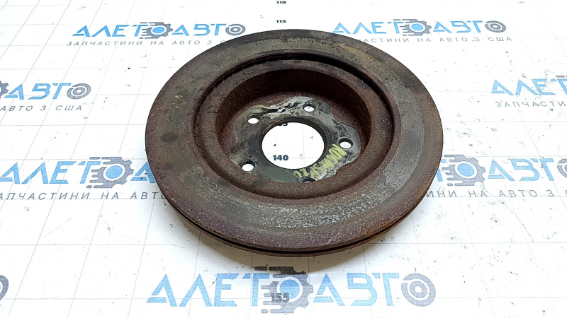 Rear right brake disc Nissan Rogue Sport 19-22 292/16mm rusty