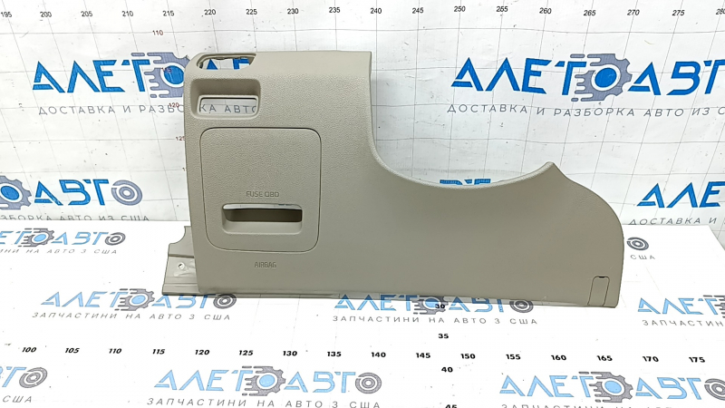 Kia Optima 16-18 driver's knee panel trim, beige, with trim, scratches