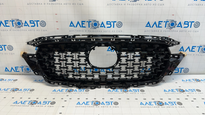 Radiator grille Mazda CX-5 22- piano black/black OEM