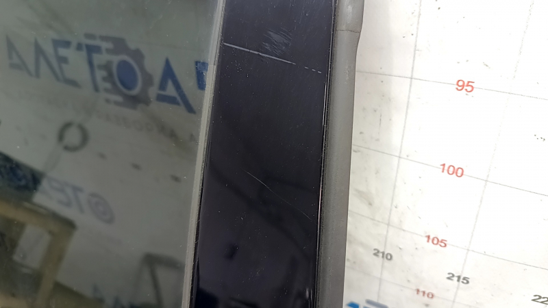 Rear right door assembly Lexus NX200t NX300 NX300h 15-21 red 3R1, scratches on the trim