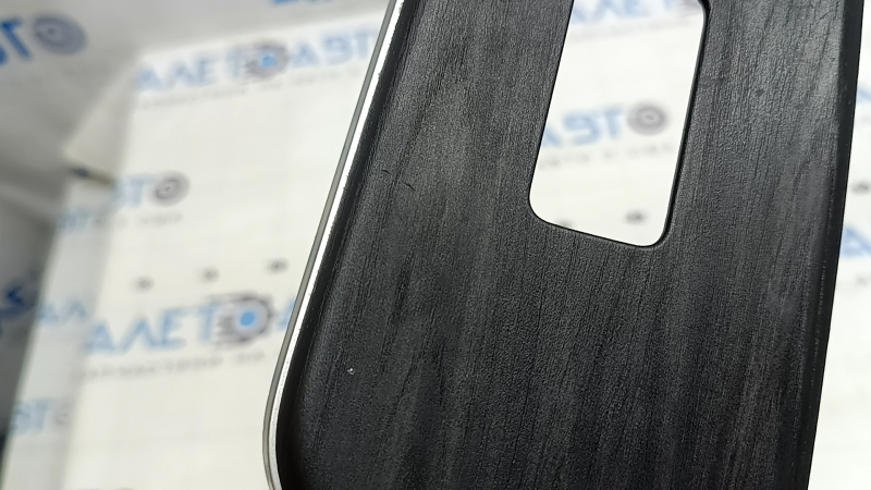 Front right power window control trim for Honda Clarity 18-21 USA, ebony, chrome, scratches