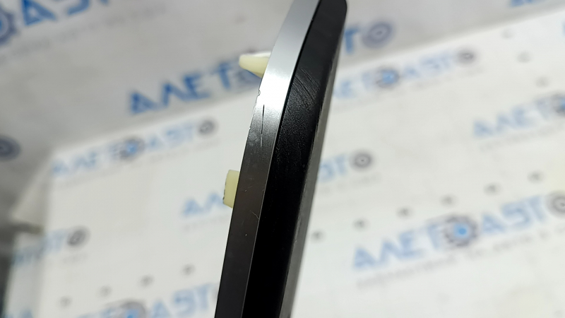 Front right power window control trim for Honda Clarity 18-21 USA, ebony, chrome, scratches