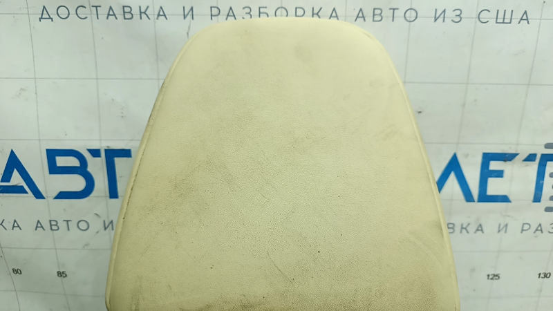 Second-row headrest, left, Lexus NX200t NX300h 15-17, beige, dry-cleanable