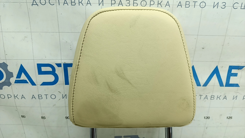 Second-row headrest, left, Lexus NX200t NX300h 15-17, beige, dry-cleanable