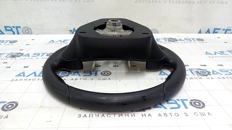 Naked steering wheel for Toyota Prius 50 16-22, black leather, nicks, scuffs