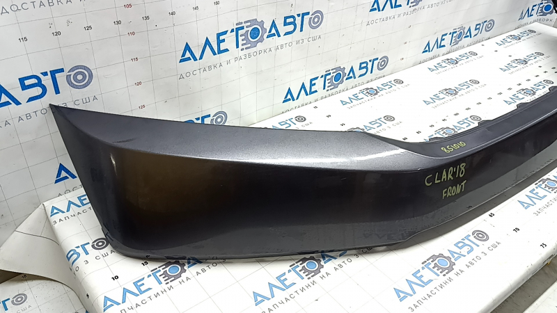 Front bare center bumper for Honda Clarity 18-21 USA, graphite NH797M, bumpers, broken fasteners