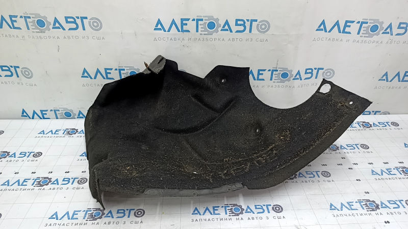 Front left rear fender liner BMW 3 F30 12-15, torn, dented