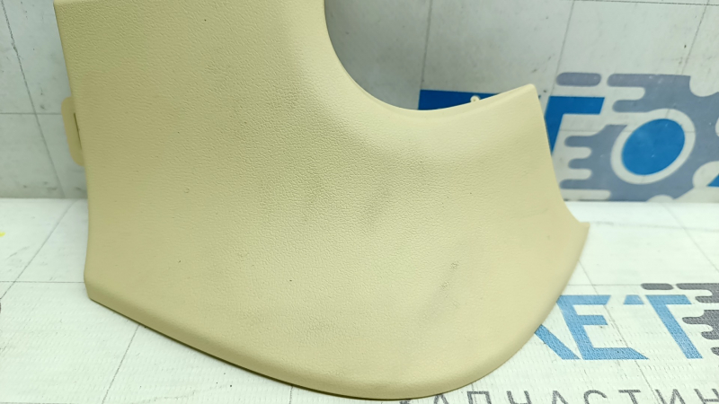 Left center dashboard trim for Lexus NX200t NX300 NX300h 15-21 beige, broken mount, needs cleaning