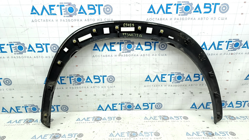 Front left fender arch trim for Lexus NX200t NX300 NX300h 15-21 structure, broken fasteners, scratches