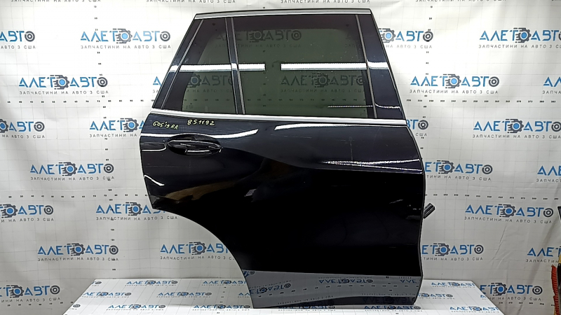 BMW X5 G05 19-24 Rear Right Door Assembly, Tinted, Keyless, Black 668