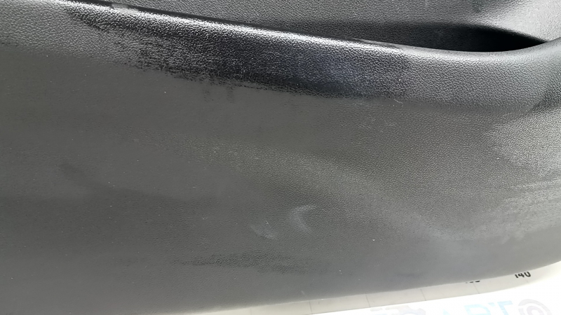 Door trim, front left, BMW X5 G05 19-23, black/Canberra-Beige leather, Fineline Stripe wood insert, beige leather armrest, with handle and overlays, with backlight, stains, scratches