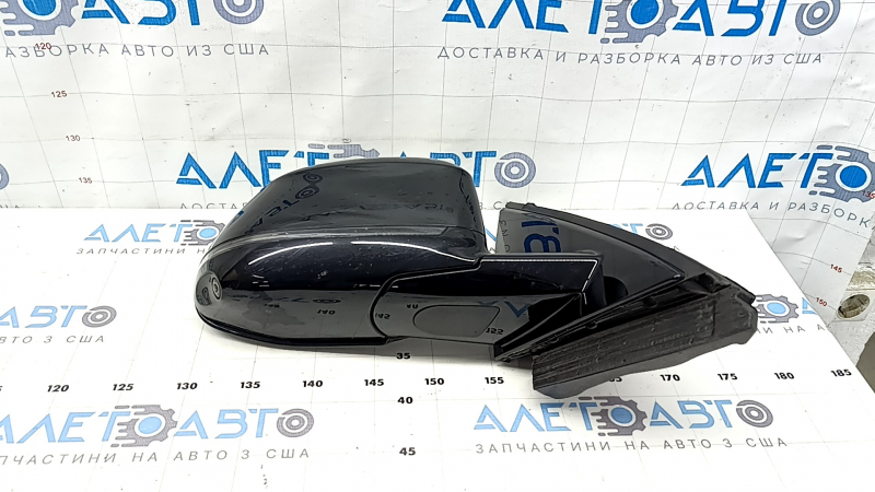 Right side mirror assembly for BMW X5 G05 19-23, 9 pins, turn signal, heating, memory, BSM, camera, black, scratches