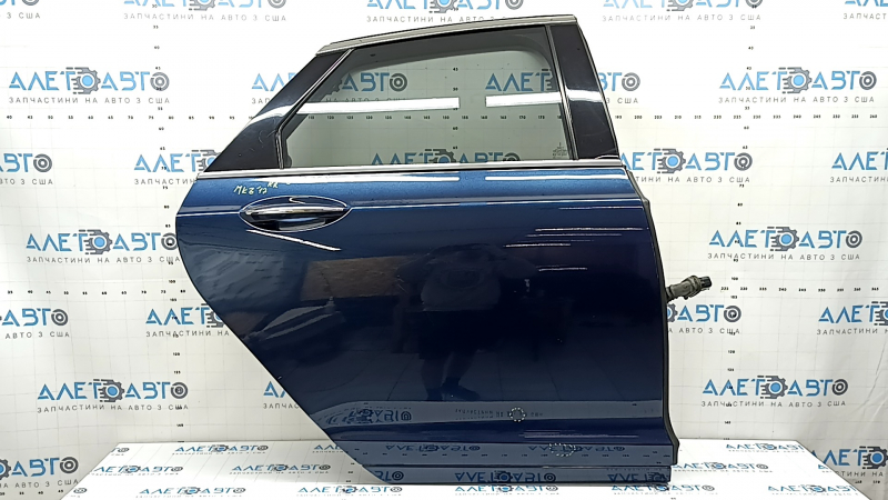 Lincoln MKZ 13-20 keyless rear right door assembly, blue N1, dents, scratches on the trim