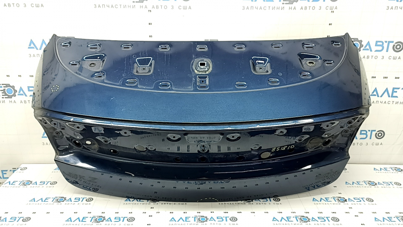Lincoln MKZ 13-20 blue trunk lid N1, bump, dent