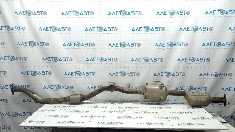 Exhaust line middle section with catalytic converter Mazda CX-5 18-21 AWD 2.5 with damper