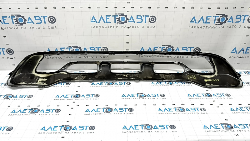 Mercedes GLC 300 20-22 front bumper lip trim, chrome, scratches, dents, cracked chrome, broken fasteners