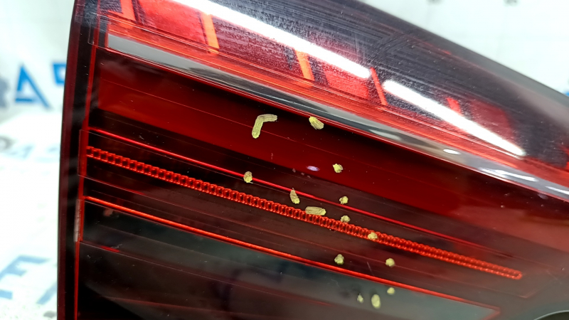 Left LED interior trunk lid light for Audi A4 B9 20-25 sedan, scratches