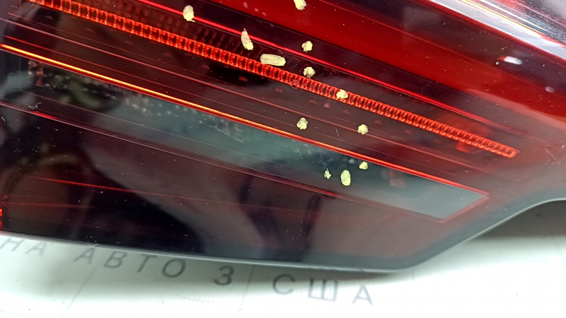 Left LED interior trunk lid light for Audi A4 B9 20-25 sedan, scratches