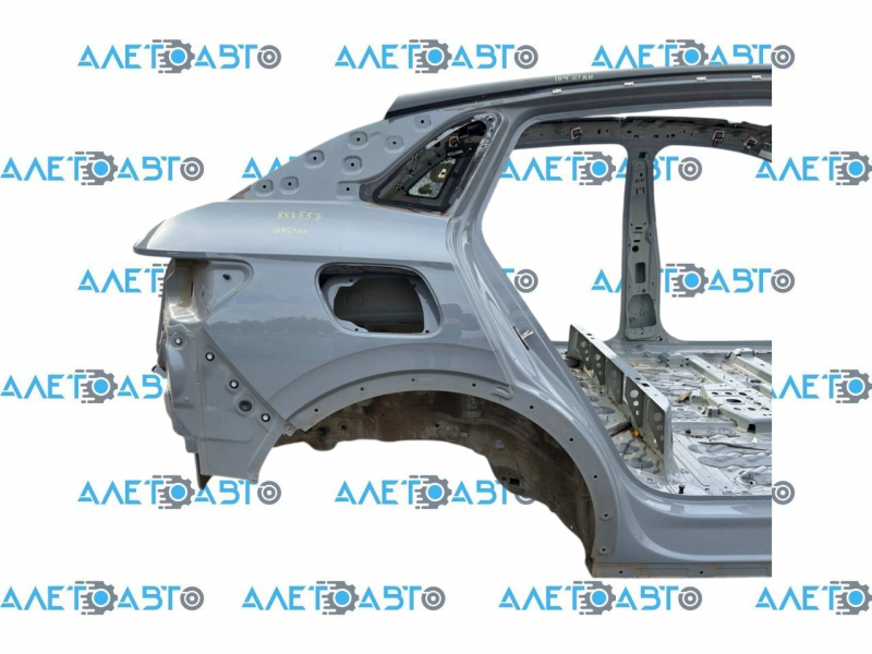 Quarter wing rear right Volkswagen ID.4 21-22 gray LA7C, on the body