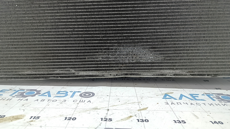 Mercedes W167 GLE 350 450 20-23 water cooling radiator with 2 outlets, dented, broken mount