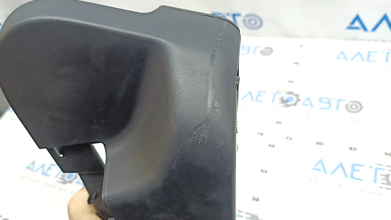 Driver's seat side trim, left, center, Volvo XC90 16-25, black, scratches