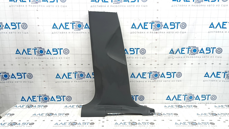 Lower left center pillar trim for Audi Q5 8R 09-17, dark gray, scratches