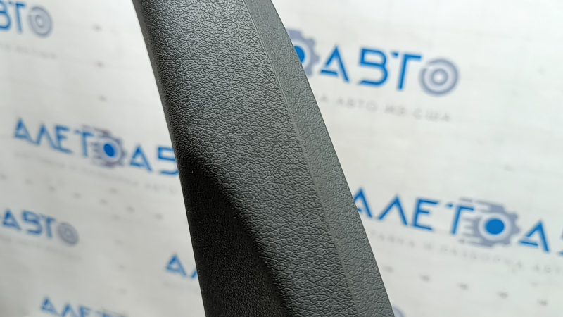 Lower left center pillar trim for Audi Q5 8R 09-17, dark gray, scratches