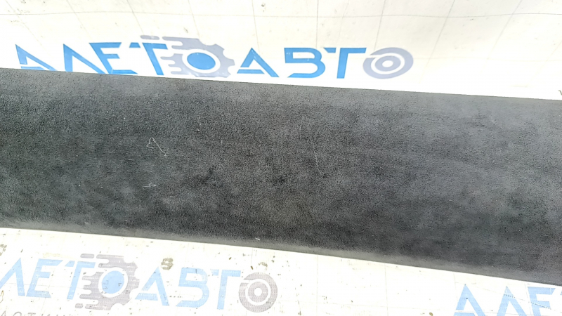 Tesla Model X 22-25 black Alcantara interior lower rear right door trim, scratches