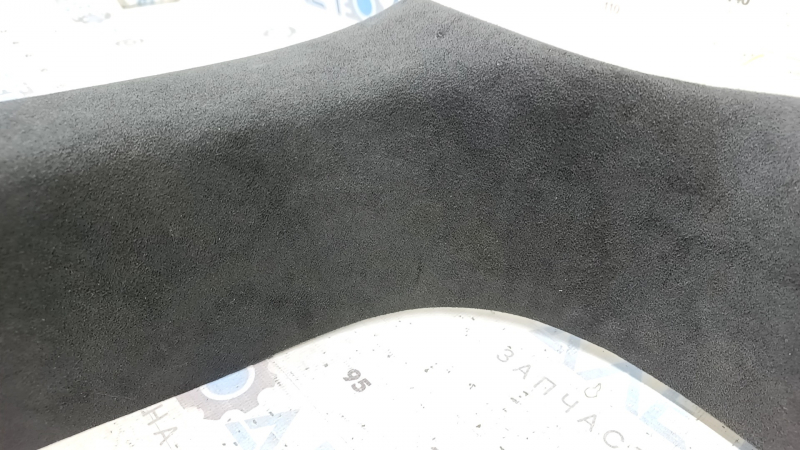 Tesla Model X 22-25 black Alcantara interior lower rear right door trim, scratches
